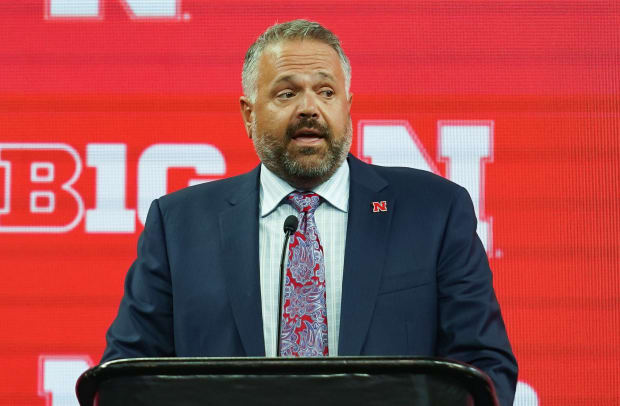 Matt Rhule 2023 Nebraska football Big Ten Media Days USATSI_21094660